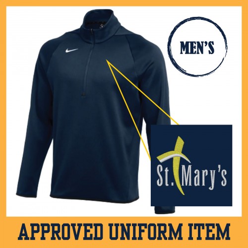 Nike 1/4-Zip Therma Top -Men's (Navy)
